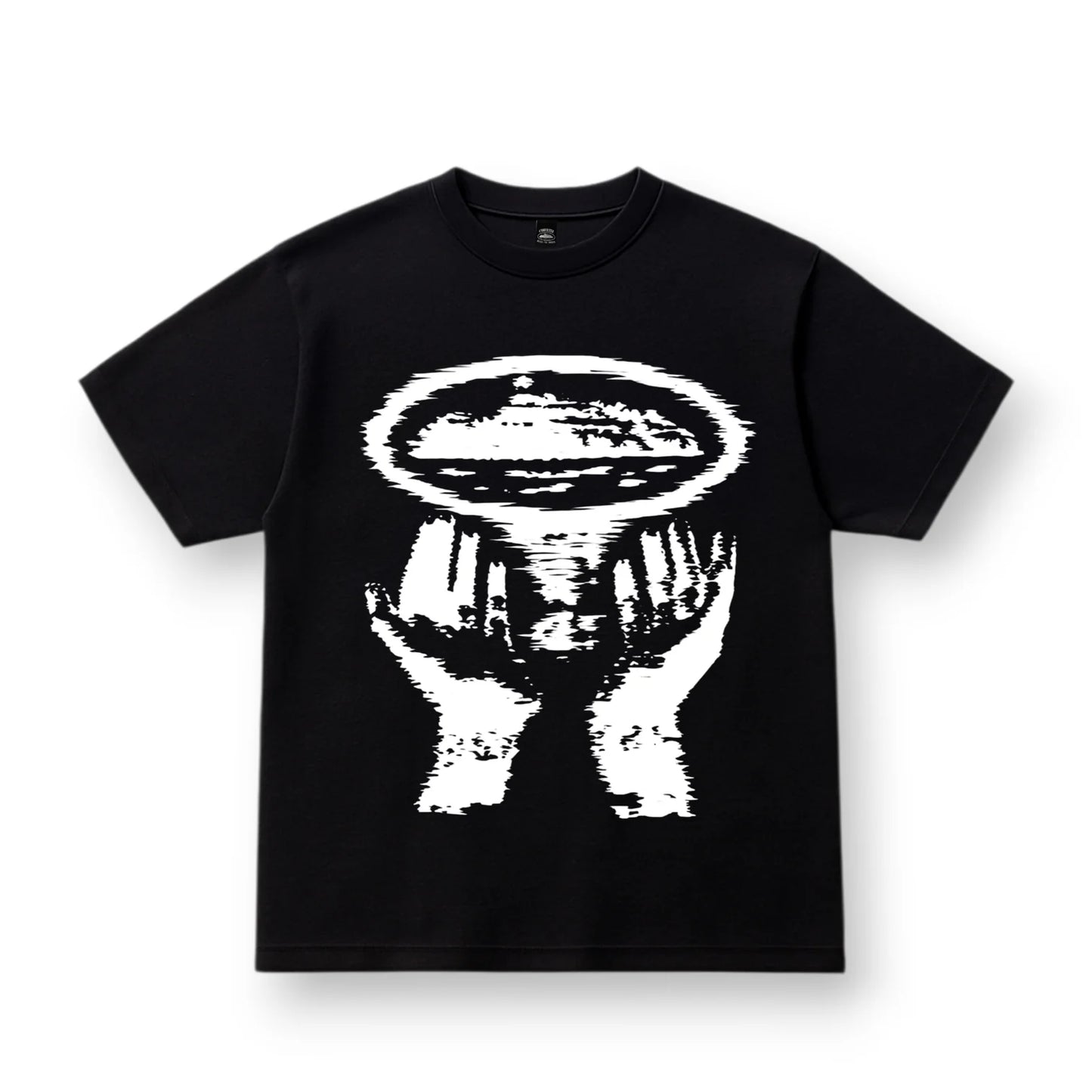 Corteiz Vortex Hands Tee 'White