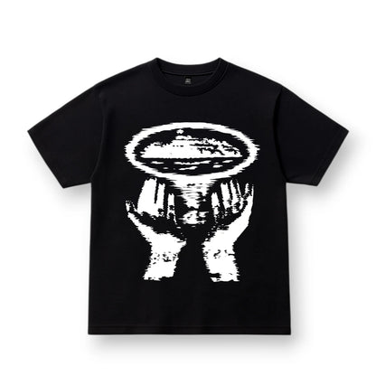Corteiz Vortex Hands Tee 'White