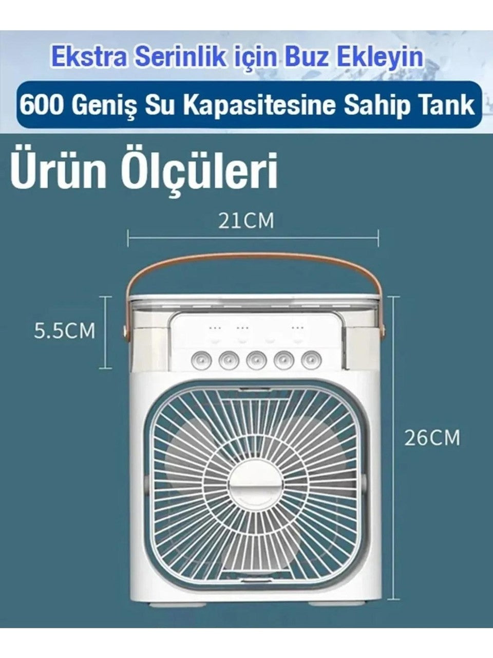 buharlı mini hava soğutucu