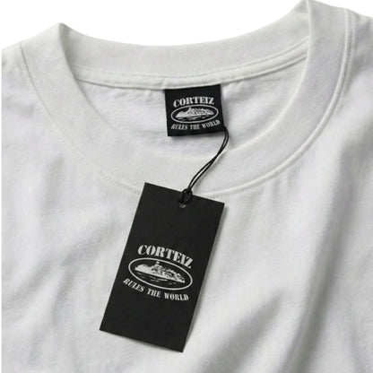 Corteiz Vortex Hands Tee 'White