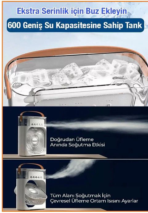 buharlı mini hava soğutucu