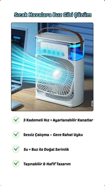 buharlı mini hava soğutucu