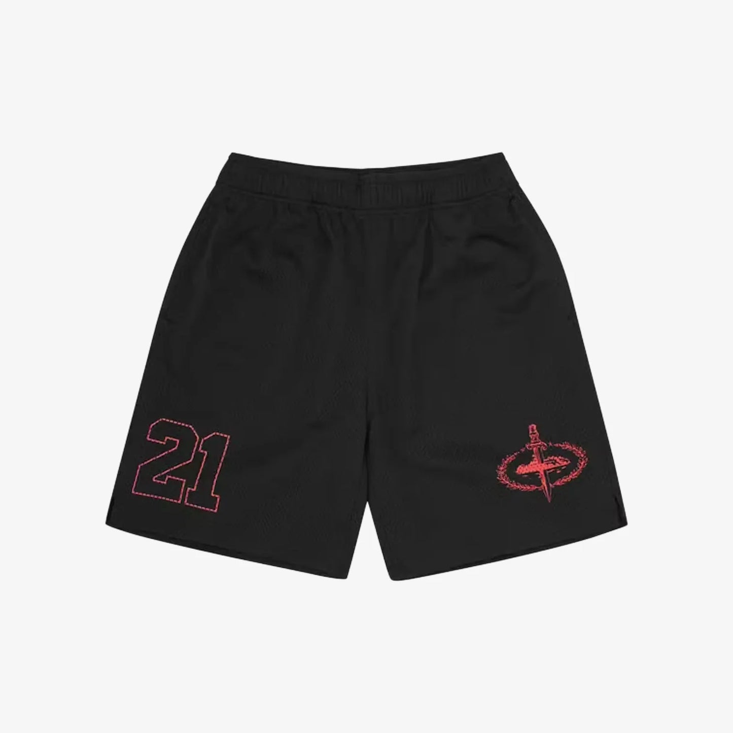 Corteiz x Slaughter Gang 21 Savage Mesh Şort